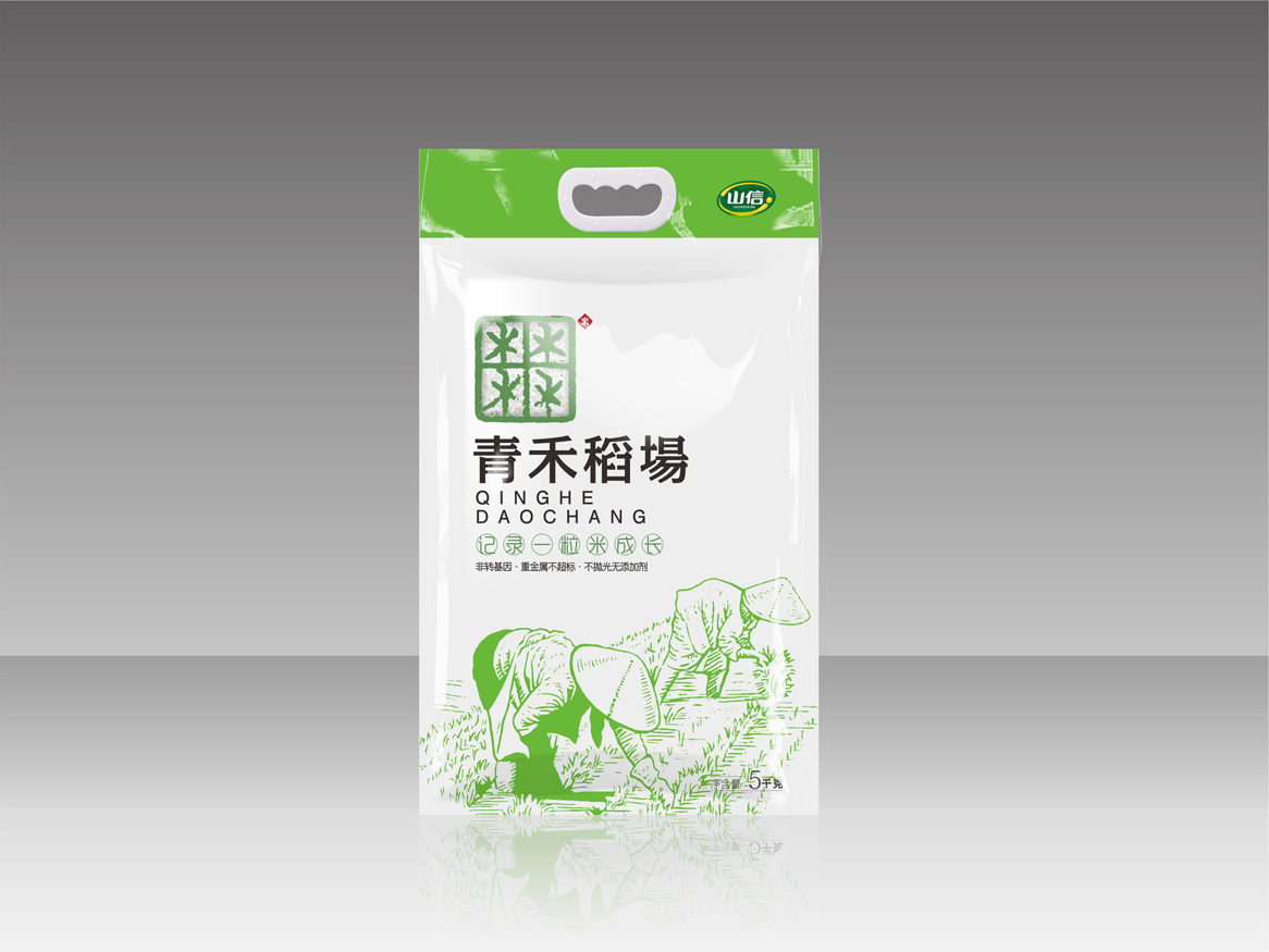 青禾稻場大米品牌包裝設(shè)計(jì)